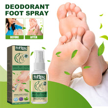 Load image into Gallery viewer, Deodorizing Foot Spray Relieving Smelly Sweaty Feet Reducing Bacteria Wild Deodorous Fragrant Foot Care Spray
