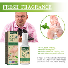 Load image into Gallery viewer, Deodorizing Foot Spray Relieving Smelly Sweaty Feet Reducing Bacteria Wild Deodorous Fragrant Foot Care Spray
