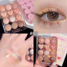 Load image into Gallery viewer, 12 Colors Eyeshadow Palette Matte Pearlescent Portable Daily Eyeshadow Palette Long-lasting Makeup Beauty Cosmetics
