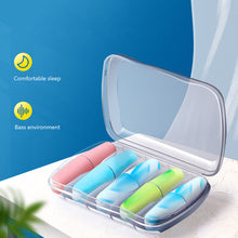 Load image into Gallery viewer, Soft Comfortable PU Sponge Anti-Noise Earplugs Reusable Washable Noise Reduction Earplugs Durable Sleeping Earplugs
