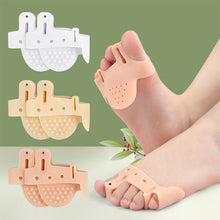 Load image into Gallery viewer, Magnetic Toe Splitter Thumb Valgus Corrector Foot Shock Absorption Breathable Forefoot Cushion Soft Anti-wear Orthosis Foot Care
