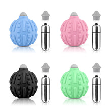 Load image into Gallery viewer, Electric Fascia Ball Acupoint Massage Muscle Relaxation Vibration Massage Ball Double Head Interchangeable Solid Fascia Ball
