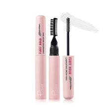 Load image into Gallery viewer, Natural Three-dimensional Eyebrow Styling Cream Transparent Waterproof Quick-drying Double Headed Eyebrow Comb Eyebrow Styling Wax
