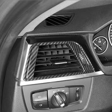 Load image into Gallery viewer, 2Pcs Car Carbon Fiber Style Side Air Conditioning Vent Cover Trim Frame Stickers For BMW 3 Series F30 2013 - 2018
