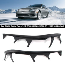 Load image into Gallery viewer, 1PC Car Front Upper Headlight Cover Strip Trims Headlight Sealing Strip Gasket for BMW E46 4 Door 325i 330i 63126921860 63126921859 02-05
