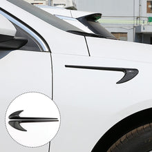 Load image into Gallery viewer, 2Pcs Car Side Sticker Vent Fender Trim Emblem Blade Logo Trim For Mercedes Benz AMG V8 C200 C300 E300 E400 W213

