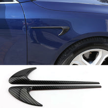 Load image into Gallery viewer, 2Pcs Car Side Sticker Vent Fender Trim Emblem Blade Logo Trim For Mercedes Benz AMG V8 C200 C300 E300 E400 W213
