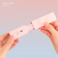 Load image into Gallery viewer, Portable Mini Cute USB Straight Hair Stick Hair Straightener Dormitory Small Power Splint Fluffy Bangs Straight Hair Curling
