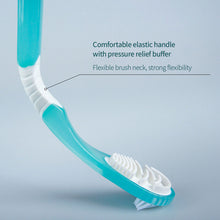 Load image into Gallery viewer, Double Sided Tongue Scraper Tongue Cleaner Brush Soft Silicone Tongue Cleaning Tool Tongue Scraper Oral Health Care Tool
