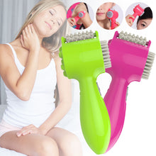 Load image into Gallery viewer, Portable 4 in 1 Electric Vibration Percussion Scalp Massager Roller Head Massager Muscle Relax Body Head Massage Tool
