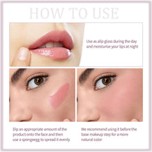 Load image into Gallery viewer, Dual-use Long-lasting Shining Magic Lip Cheek Glassy Balm Natural Blusher Lipstick Color Change Pink Soft Lip Gloss Blush Makeup
