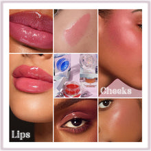 Load image into Gallery viewer, Dual-use Long-lasting Shining Magic Lip Cheek Glassy Balm Natural Blusher Lipstick Color Change Pink Soft Lip Gloss Blush Makeup

