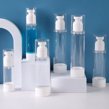 Load image into Gallery viewer, 15/30/50/80ml Vacuum Liquid Foundation Travel Bottle Eye Cream Bottle Travel Portable Refillable Bottles Cosmetics Split Bottle
