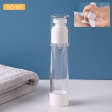 Load image into Gallery viewer, 15/30/50/80ml Vacuum Liquid Foundation Travel Bottle Eye Cream Bottle Travel Portable Refillable Bottles Cosmetics Split Bottle
