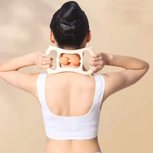 Load image into Gallery viewer, Convex Point Roller Massage Open Shoulder Stretching Pilates Yoga Ring Fitness Massage Assistant Workout Pilates Bodybuilding Exercise
