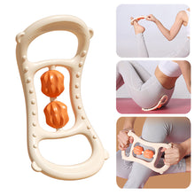 Load image into Gallery viewer, Convex Point Roller Massage Open Shoulder Stretching Pilates Yoga Ring Fitness Massage Assistant Workout Pilates Bodybuilding Exercise
