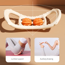 Load image into Gallery viewer, Convex Point Roller Massage Open Shoulder Stretching Pilates Yoga Ring Fitness Massage Assistant Workout Pilates Bodybuilding Exercise
