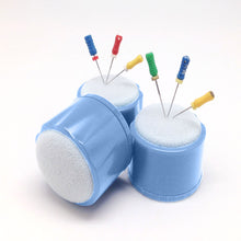 Load image into Gallery viewer, Round Dental Lab Endodontic Stand Cleaning Foam File Drills Block Holder Dentist Products Dentistry Laboratory Equipment
