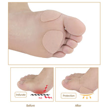 Load image into Gallery viewer, 5sheets/10sheets Plantar Cocoon Protection Patch Moisturizing Improves Plantar Roughness Foot Care Cotton Pads Toe Protector Cushion Skin Care
