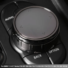 Load image into Gallery viewer, Car Multimedia Button Knob Cover Interior For BMW 1 3 4 5 7 Series F20 E87 E60 E90 F30 F10 E92 E91 F34 F31 F11 E61 F21 E81 X5 X6
