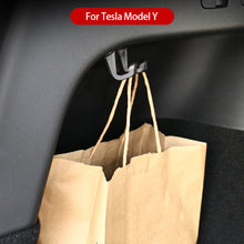 Load image into Gallery viewer, Car Trunk Hook Load-bearing Cargo Rear Bag Holder Hanger Accessories For Tesla Model Y 2021/2022 Trunk Hook

