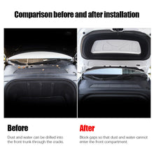 Load image into Gallery viewer, Car Front Hood Dust Proof Seal Strip Accessories Protector Guard Water Strip For Tesla Model Y 3
