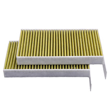 Load image into Gallery viewer, 2Pcs Car Air Filter Air Conditioner Cabin Filter with Activated Carbon Replacement for Tesla Model 3/Y 1107681-00-A

