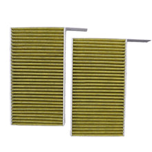 Load image into Gallery viewer, 2Pcs Car Air Filter Air Conditioner Cabin Filter with Activated Carbon Replacement for Tesla Model 3/Y 1107681-00-A
