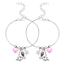 Load image into Gallery viewer, Magnetic Butterfly Pendant Necklace Bracelet Fashionable Niche Patchwork Pendant Necklace Collarbone Chain Jewelry
