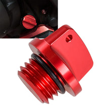 Load image into Gallery viewer, M20x2.5mm CNC Motorcycle Oil Filler Cap Engine Oil Filler Screw Cover Plug For Honda CR125r CRF150R CB250F CB400 Yamaha MT09 T-MAX XSR900 Kawasaki ZXR750 Z900RS Suzuki
