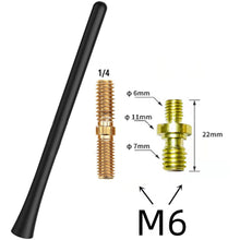 Load image into Gallery viewer, 2.5/7inch Rubber Car Roof Radio Antenna Mast FM AM Roof Mount Antenna With Screws Vehicle Accessories Tools
