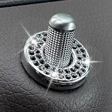 Load image into Gallery viewer, 4Pcs Crystal Car Door Bolt Lock Pin Switch Button Ring Lift Bolt Sticker For Mercedes Benz E C GLC Class Accessories
