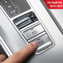 Load image into Gallery viewer, 3Pcs/Set Car Metal Electronic Handbrake Button Sticker Decoration Protective Cover Interior Accessories For Audi A6L 2012-2018

