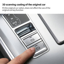 Load image into Gallery viewer, 3Pcs/Set Car Metal Electronic Handbrake Button Sticker Decoration Protective Cover Interior Accessories For Audi A6L 2012-2018
