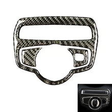 Load image into Gallery viewer, Car Carbon Fiber Headlight Switch Knob Trim Frame Sticker For Mercedes Benz GLC260 W205 C180 180L C200 C300 C GLC Class Interior Accessories
