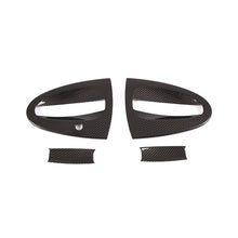 Load image into Gallery viewer, 4Pcs/Set Car Exterior Door Handle Bowl Cover Trim Replacement For Smart Fortwo W451 2009‑2015 Carbon Fiber Style
