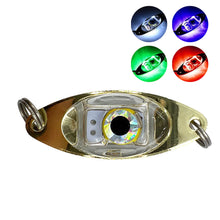 Load image into Gallery viewer, Led Underwater Fishing Lures Light Electronic Luminous Metal Spoons Flasher Fishing Bait Lure Bait For Freshwater Saltwater Lures
