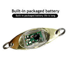 Load image into Gallery viewer, Led Underwater Fishing Lures Light Electronic Luminous Metal Spoons Flasher Fishing Bait Lure Bait For Freshwater Saltwater Lures
