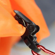 Load image into Gallery viewer, 1/20pcs Portable Outdoor Camping Tent Awning Fixing Clamp Grip with Carabiner Hook Windproof Tarpaulin Plastic Wind Rope
