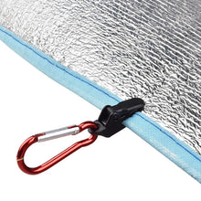 Load image into Gallery viewer, 1/20pcs Portable Outdoor Camping Tent Awning Fixing Clamp Grip with Carabiner Hook Windproof Tarpaulin Plastic Wind Rope
