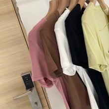 Load image into Gallery viewer, 2024 Summer Korean style Square neck short sleeve Women's Slimming T-shirt sexy Top Stylish Versatile Inner Wear
