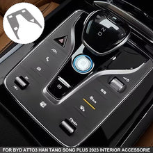 Load image into Gallery viewer, Car Central Control Panel Button Key Sticker Protective Pad Console Trim For BYD Atto3 Han Tang Song Plus 2023 Interior Accessories
