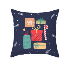 Load image into Gallery viewer, 45cm Christmas Cushion Cover Pilllowcase Christmas Elk Santa Claus Printing Pillow Case for Sofa Cushion Christmas Party Decoration

