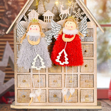 Load image into Gallery viewer, Christmas Silver Wing Angel Doll Tree Pendant Xmas Tree Hanging Ornaments New Year Decoration For Home Ornament
