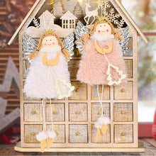 Load image into Gallery viewer, Christmas Silver Wing Angel Doll Tree Pendant Xmas Tree Hanging Ornaments New Year Decoration For Home Ornament
