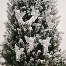 Load image into Gallery viewer, 6/4pcs Christmas Gold Silver Angel Doll Tree Pendant Xmas Tree Hanging Ornaments New Year Decoration For Home Ornament
