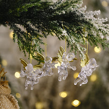 Load image into Gallery viewer, 6/4pcs Christmas Gold Silver Angel Doll Tree Pendant Xmas Tree Hanging Ornaments New Year Decoration For Home Ornament
