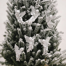 Load image into Gallery viewer, 6/4pcs Christmas Gold Silver Angel Doll Tree Pendant Xmas Tree Hanging Ornaments New Year Decoration For Home Ornament
