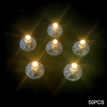 Load image into Gallery viewer, 50pcs LED Balloon Lights Tiny Ball Lights for Balloon Mini Round Led Ball Lamp for Bar Lantern Christmas Wedding Party Decor
