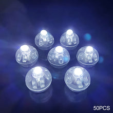 Load image into Gallery viewer, 50pcs LED Balloon Lights Tiny Ball Lights for Balloon Mini Round Led Ball Lamp for Bar Lantern Christmas Wedding Party Decor
